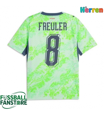 Schweiz Remo Freuler #8 Replik Auswärtstrikot WM 2026 Kurzarm